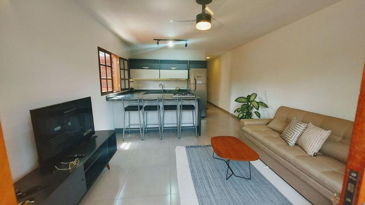 Algodao - Novo Flat Com Piscina, 50Mts Da Praia, Churrasqueira Privativa, Ar Con, Wi-Fi, Netflix, Garagem Парати Экстерьер фото