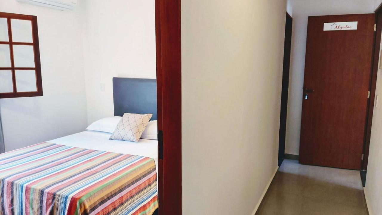Algodao - Novo Flat Com Piscina, 50Mts Da Praia, Churrasqueira Privativa, Ar Con, Wi-Fi, Netflix, Garagem Парати Экстерьер фото