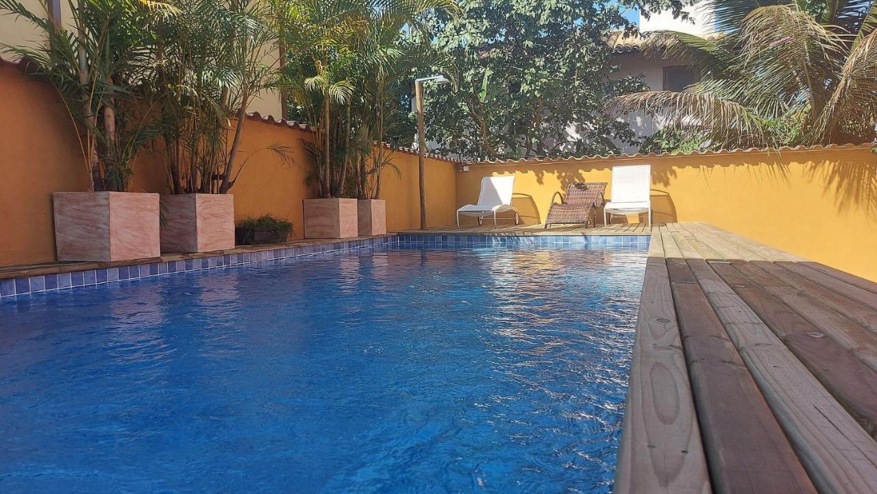 Algodao - Novo Flat Com Piscina, 50Mts Da Praia, Churrasqueira Privativa, Ar Con, Wi-Fi, Netflix, Garagem Парати Экстерьер фото